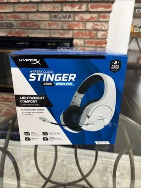 HyperX Cloud Stinger Core Wireless Noise Cancelling Headset PS4 or PS5 or PC